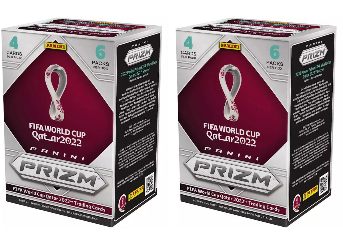 2022 Panini Prizm FIFA World Cup Qatar Soccer Blaster Box 2x Lot – Panini – THE LAB CONCEPT CLUB Bienne
