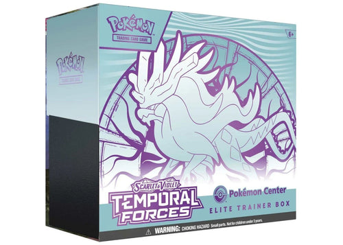 2024 Pokémon Scarlet & Violet Temporal Forces (Walking Wake) Pokemon Center Elite Trainer Box – Pokemon – THE LAB CONCEPT…