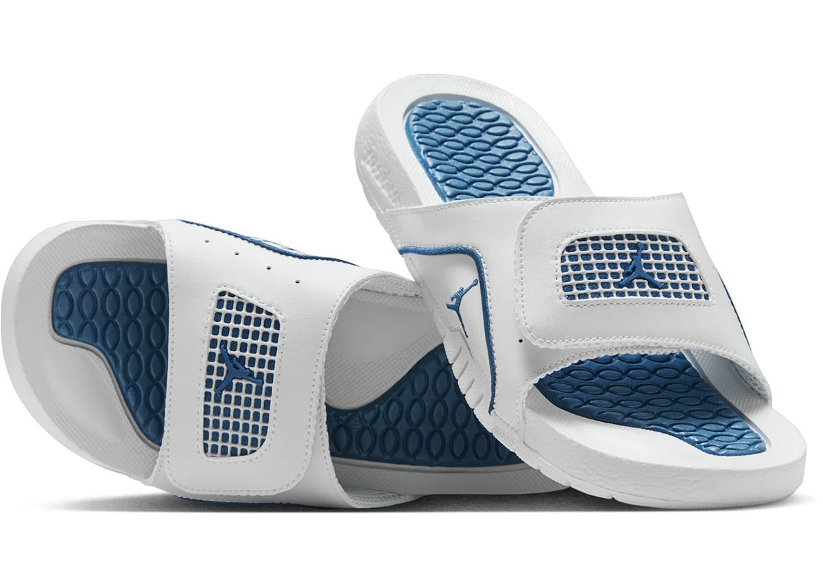 Jordan Hydro 4 Retro Off White Neutral Grey Industrial Blue (GS) – Jordan – THE LAB CONCEPT CLUB Bienne