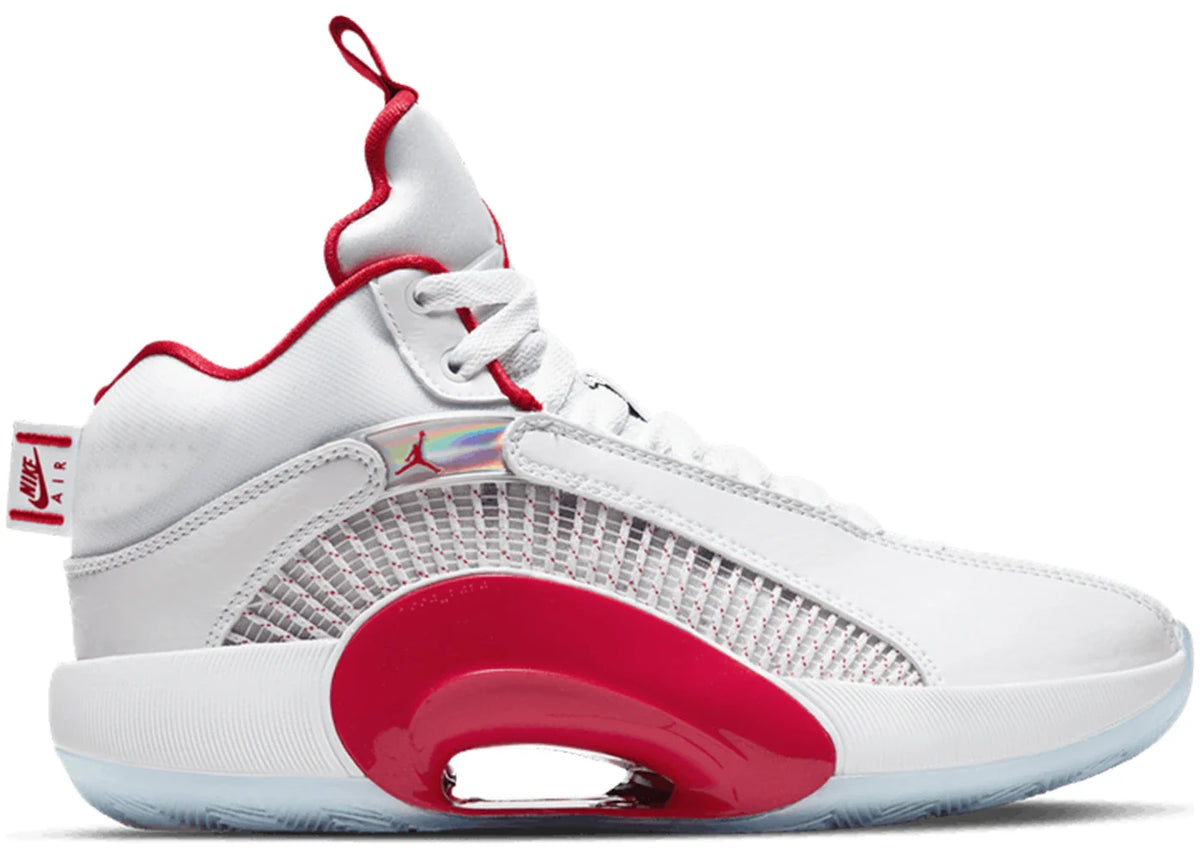 Jordan XXXV White Fire Red (GS) – Jordan – THE LAB CONCEPT CLUB Bienne