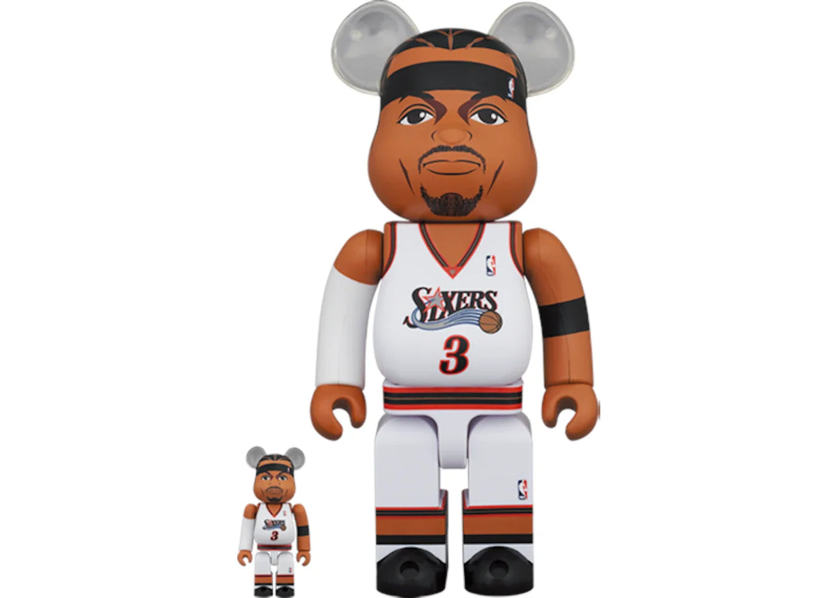 Bearbrick Allen Iverson (Philadelphia 76ers) 100% & 400% Set – Bearbrick – THE LAB CONCEPT CLUB Bienne