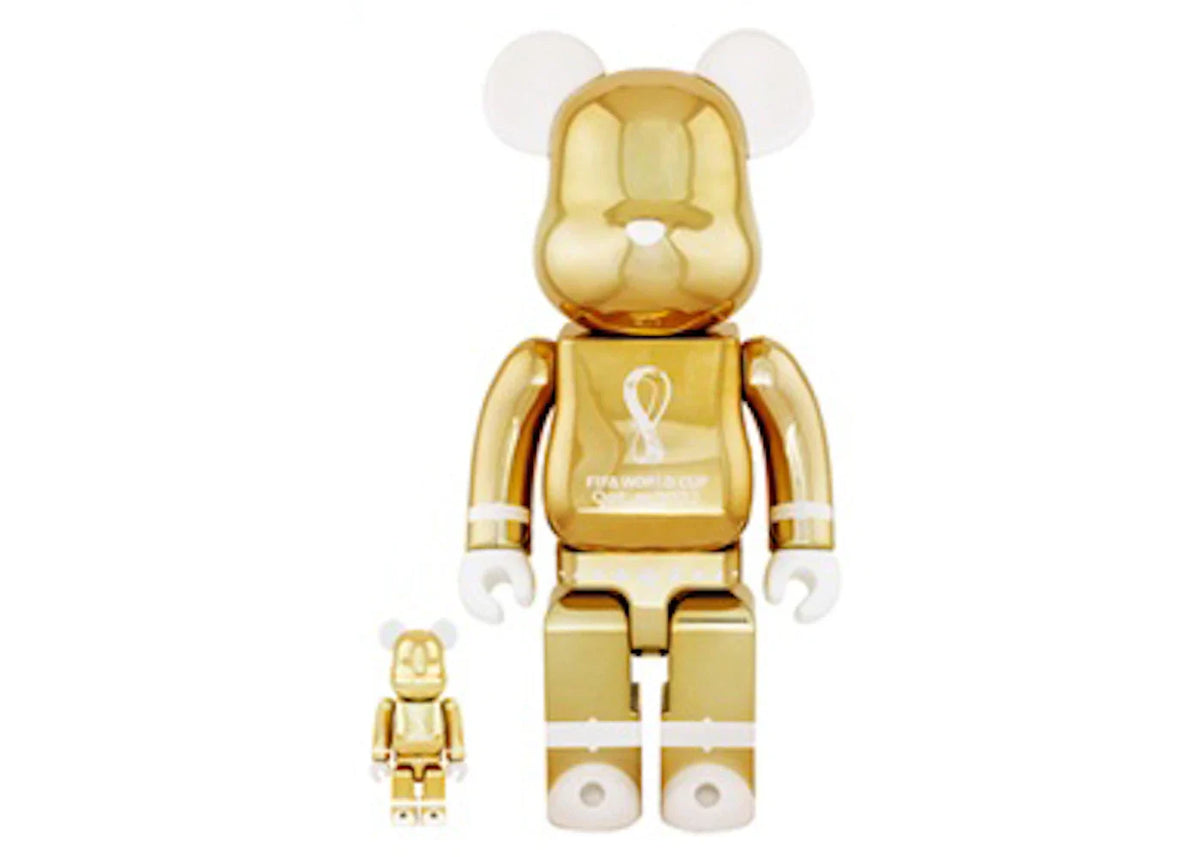 Bearbrick x FIFA World Cup Qatar 2022 100% & 400% Set Gold – Bearbrick – THE LAB CONCEPT CLUB Bienne