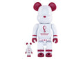 Bearbrick x FIFA World Cup Qatar 2022 100% & 400% Set White Chrome – Bearbrick – THE LAB CONCEPT CLUB Bienne