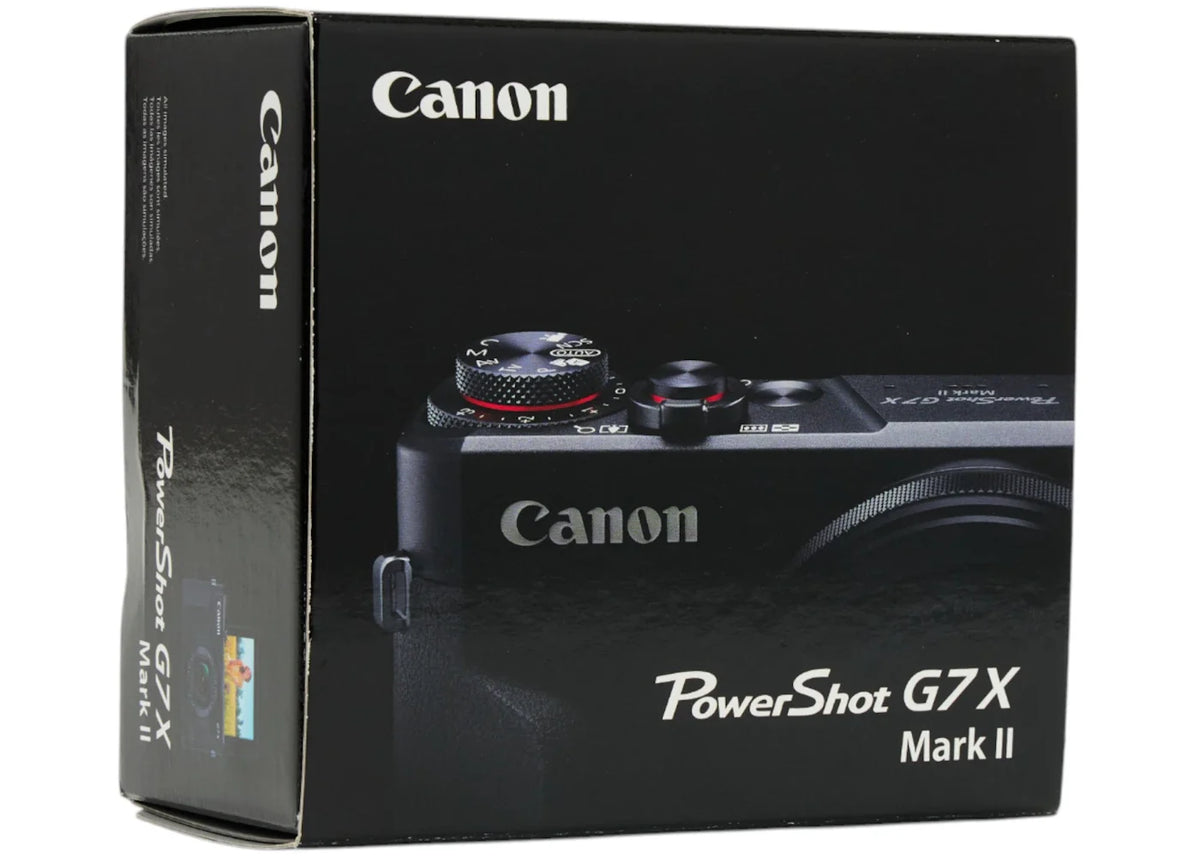 Canon PowerShot G7 X Mark II 1066C001-IV Black – Canon – THE LAB CONCEPT CLUB Bienne