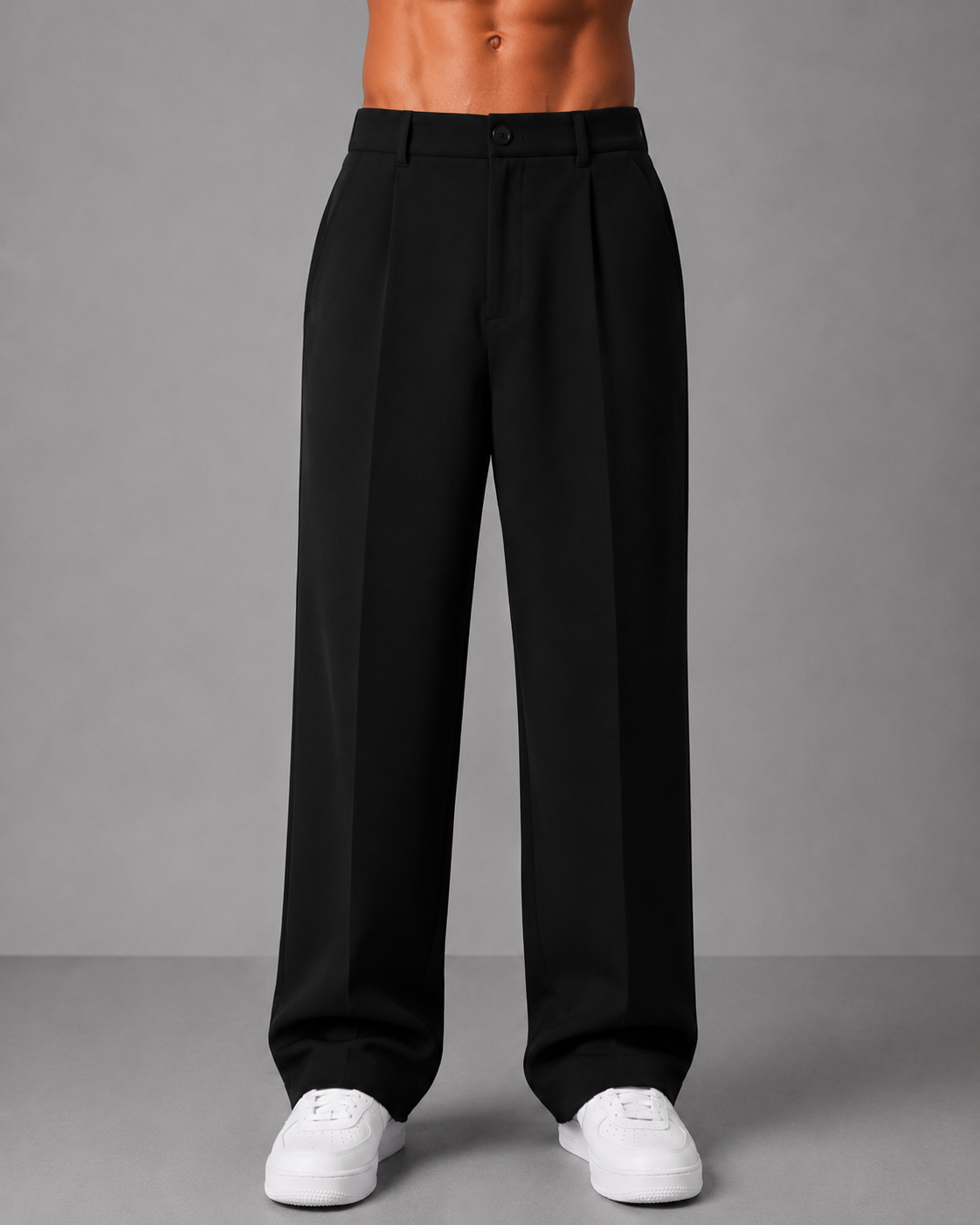 CLASSIC PLEATED PANTS