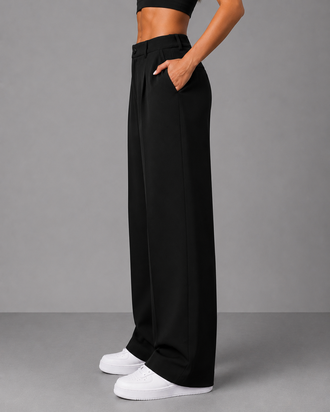CLASSIC PLEATED PANTS