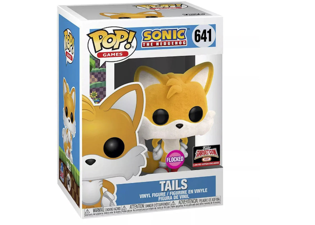 Funko Pop! Games Sonic The Hedgehog Tails (Flocked) Target Con Exclusive Figure #641 – Funko – THE LAB CONCEPT CLUB Bienne