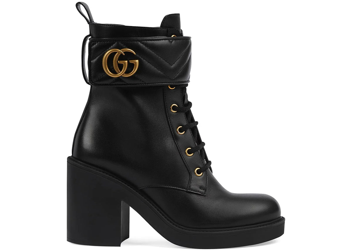 Gucci GG Strap Matelasse Quilted Leather Ankle Boots Black (Women's) – Gucci – THE LAB CONCEPT CLUB Bienne