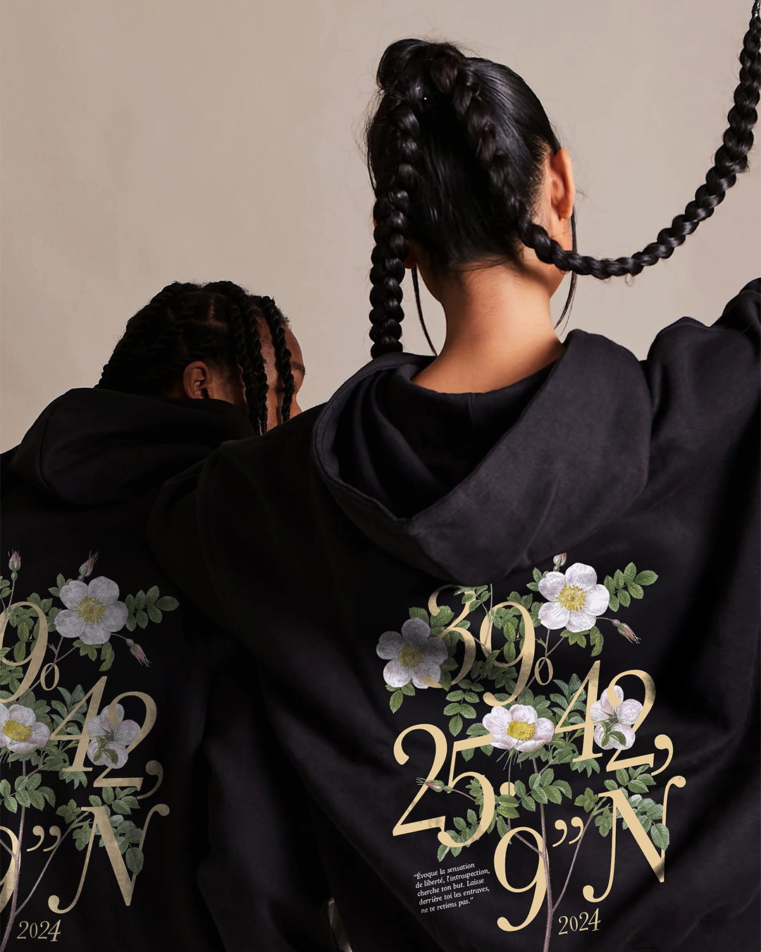 HOODIE UNISEXE OVERSIZED BOUQUET COLLECTION 1