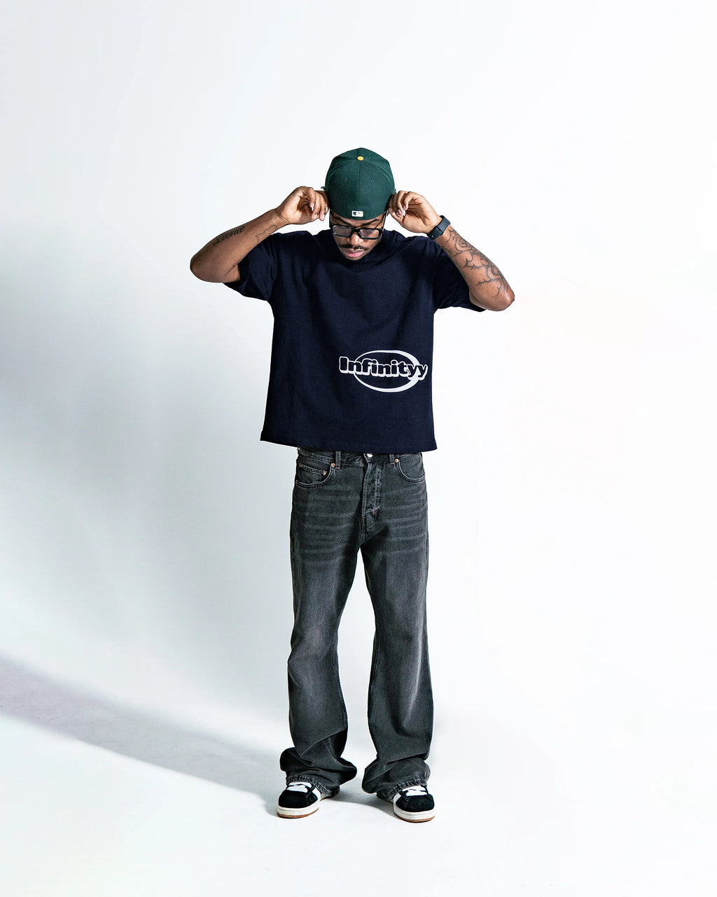 Infinityy Hustle DarkBlue T-Shirt