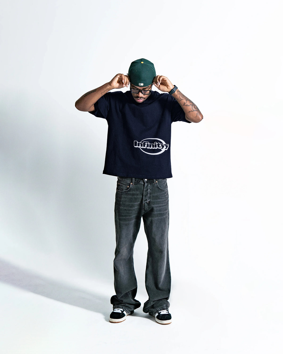 Infinityy Hustle DarkBlue T-Shirt