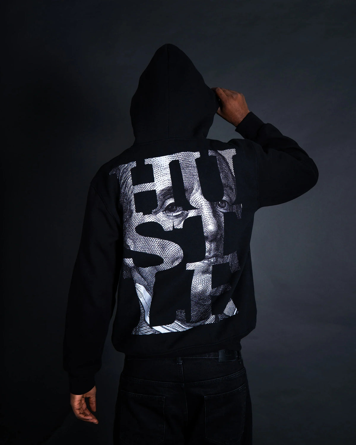 Infinityy Hustle Hoodie Black