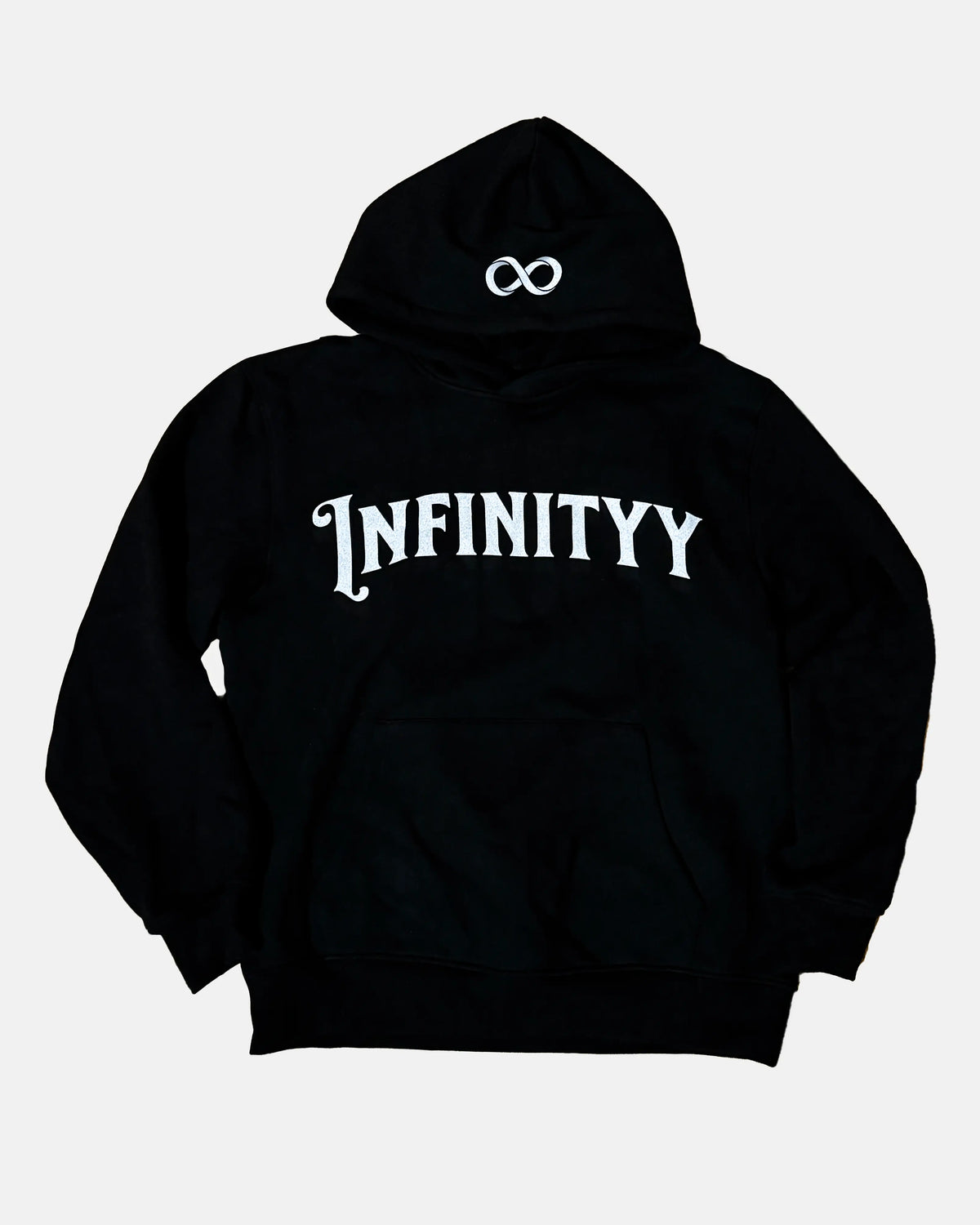Infinityy Hustle Hoodie Black