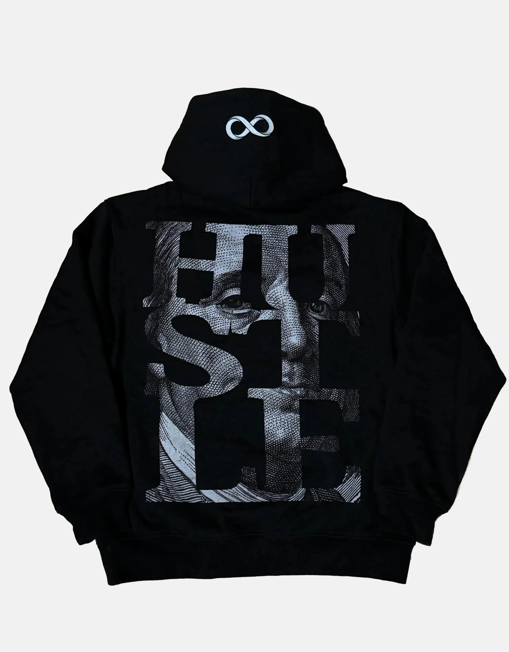 Infinityy Hustle Hoodie Black