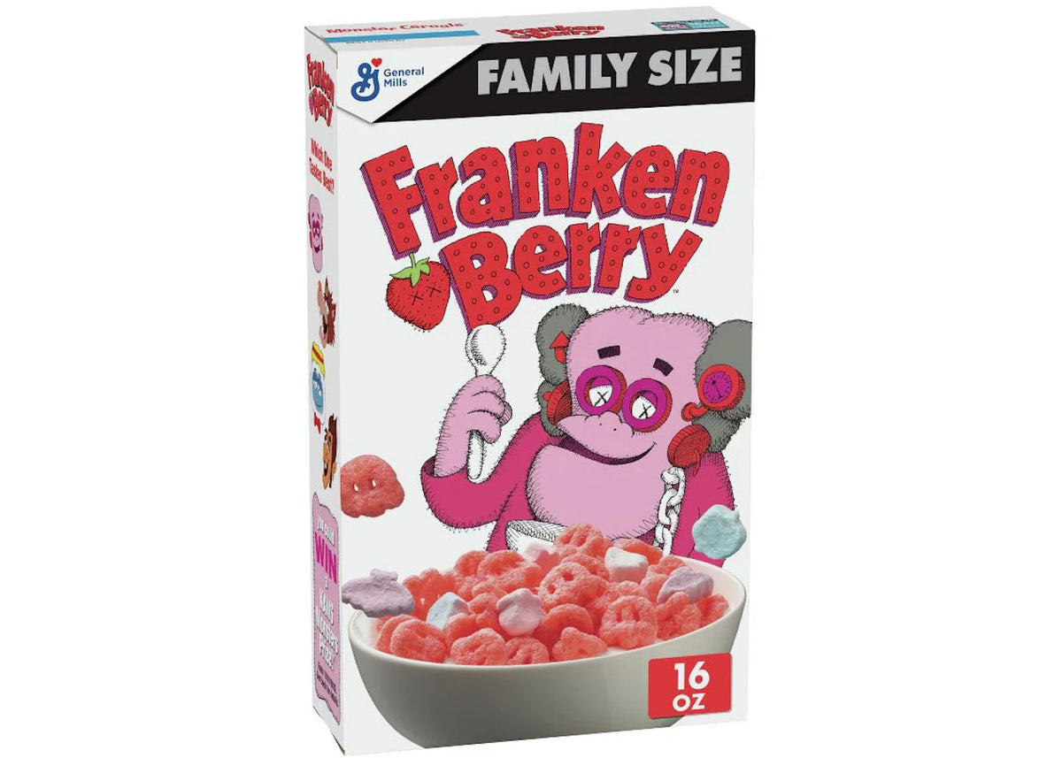 KAWS Monsters Franken Berry Cereal Family Size (Not Fit For Human Consumption) – KAWS – THE LAB CONCEPT CLUB Bienne