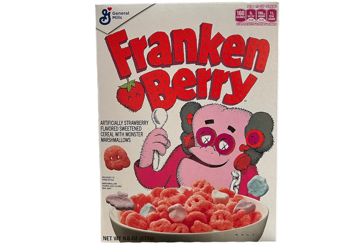 KAWS Monsters Franken Berry Cereal (Not Fit For Human Consumption) – KAWS – THE LAB CONCEPT CLUB Bienne