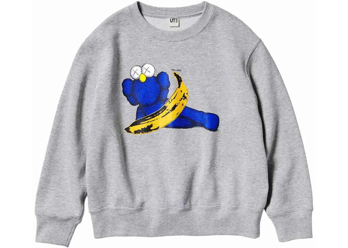 KAWS x Uniqlo Warhol Graphic 472951 Sweatshirt Gray – KAWS – THE LAB CONCEPT CLUB Bienne