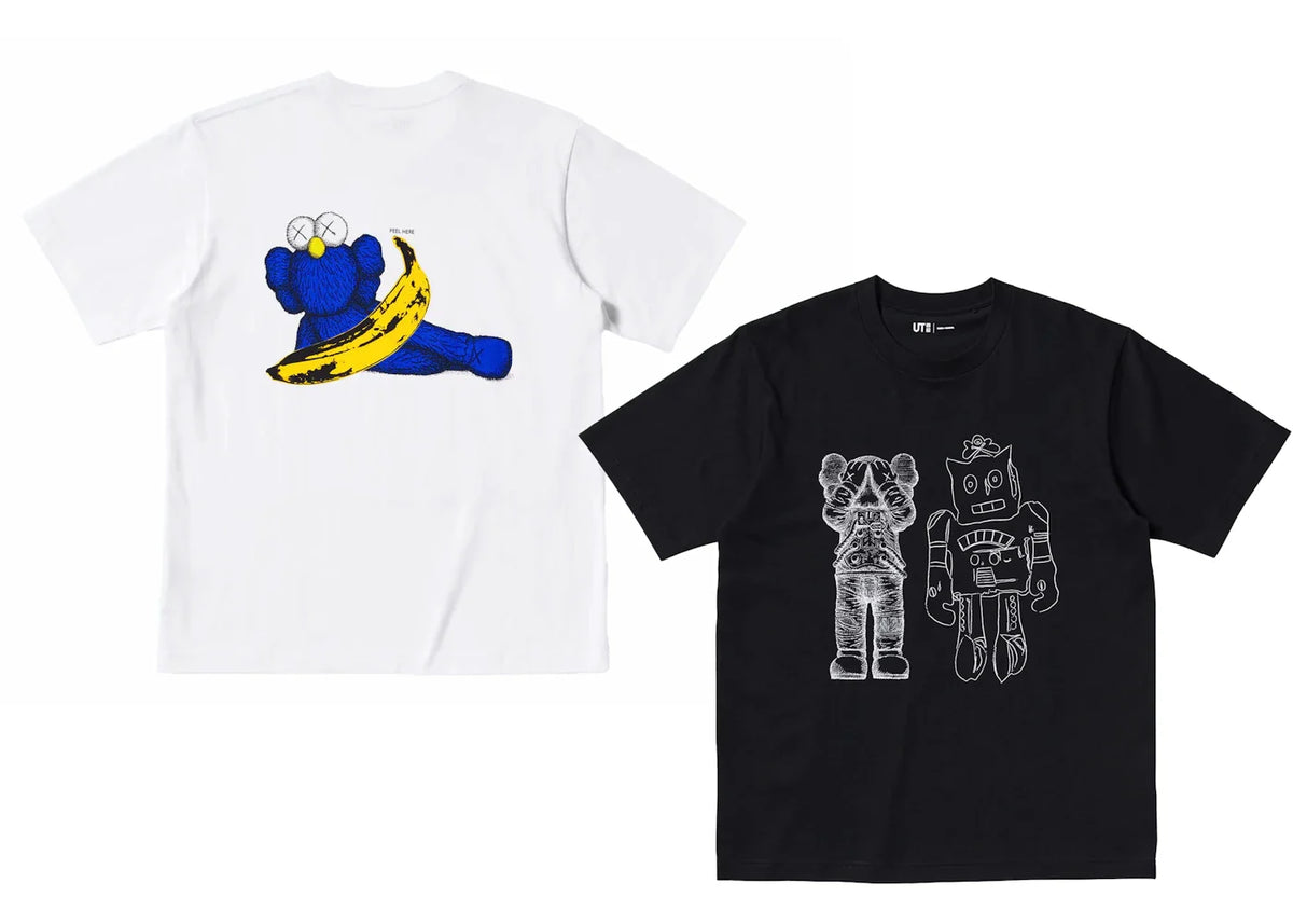 KAWS x Uniqlo Warhol UT Graphic 476351/471321 T-shirt Set White/Black – KAWS – THE LAB CONCEPT CLUB Bienne
