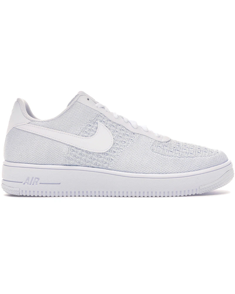 Nike Air Force 1 Flyknit 2 White Pure Platinum - visuel officiel StockX
