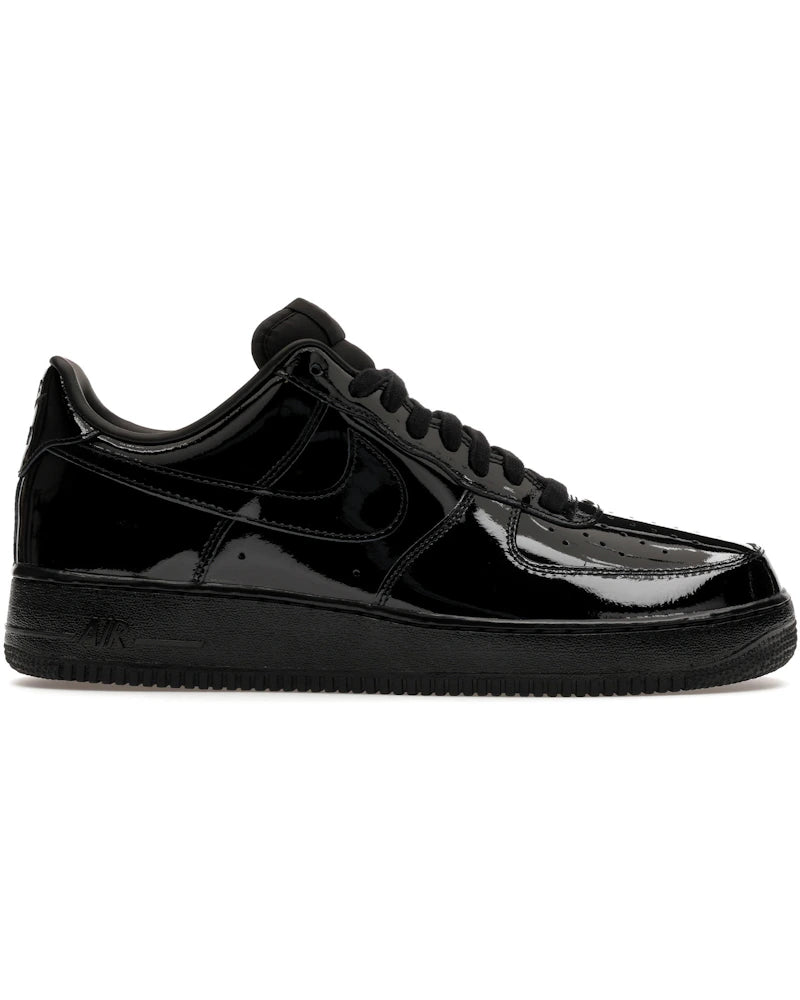 Nike Air Force 1 Low '07 Premium Black Patent - visuel officiel StockX
