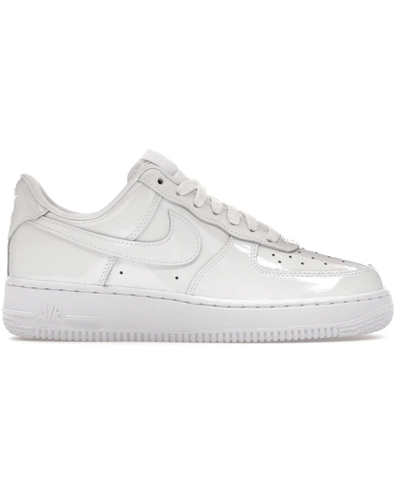 Nike Air Force 1 Low '07 Premium White Patent - visuel officiel StockX