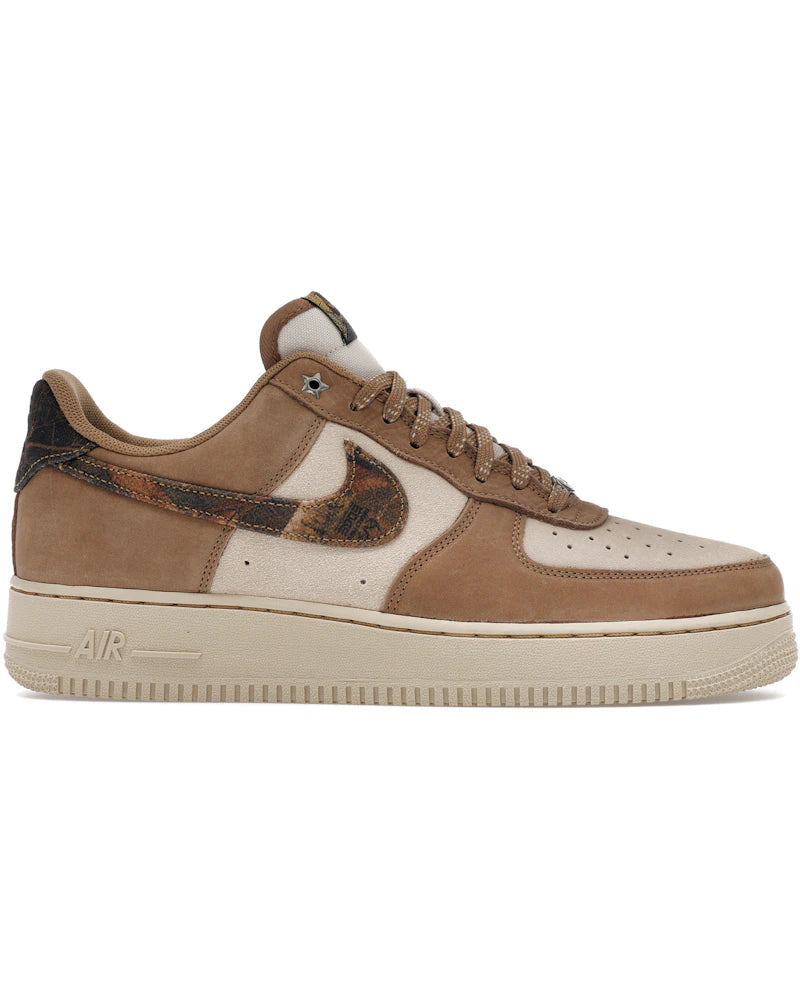 Nike Air Force 1 Low '07 Realtree Rattan Rocky Tan Seal Brown Camo - visuel officiel StockX