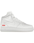 Nike Air Force 1 Mid Supreme White - visuel officiel StockX