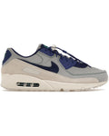 Nike Air Max 90 Coconut Milk Deep Royal Blue - visuel officiel StockX