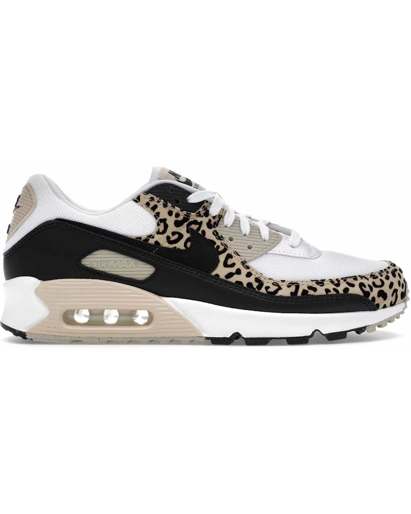 Nike Air Max 90 Leopard Sanddrift Black (Women's) - visuel officiel StockX
