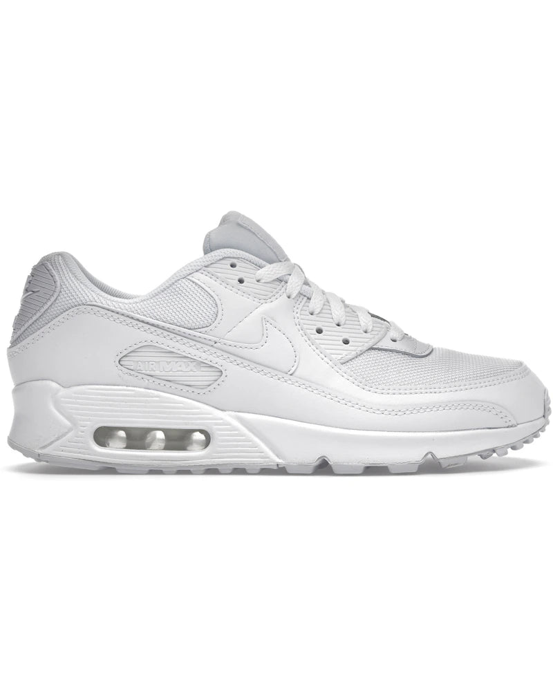 Nike Air Max 90 Recraft Triple White - visuel officiel StockX