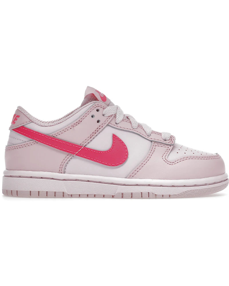 Nike Dunk Low Triple Pink (PS) - visuel officiel StockX