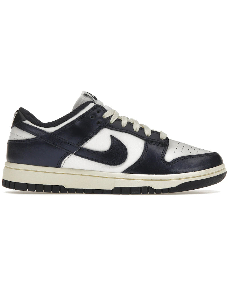Nike Dunk Low PRM Vintage Navy (Women's) - visuel officiel StockX