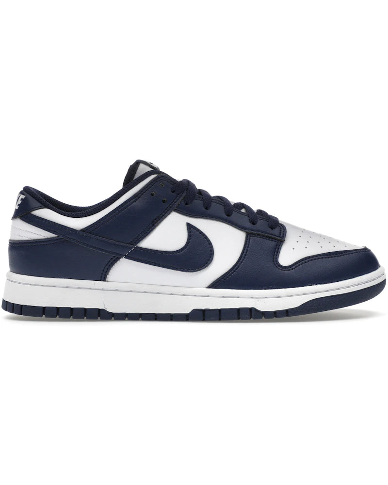 Nike Dunk Low White Midnight Navy - visuel officiel StockX