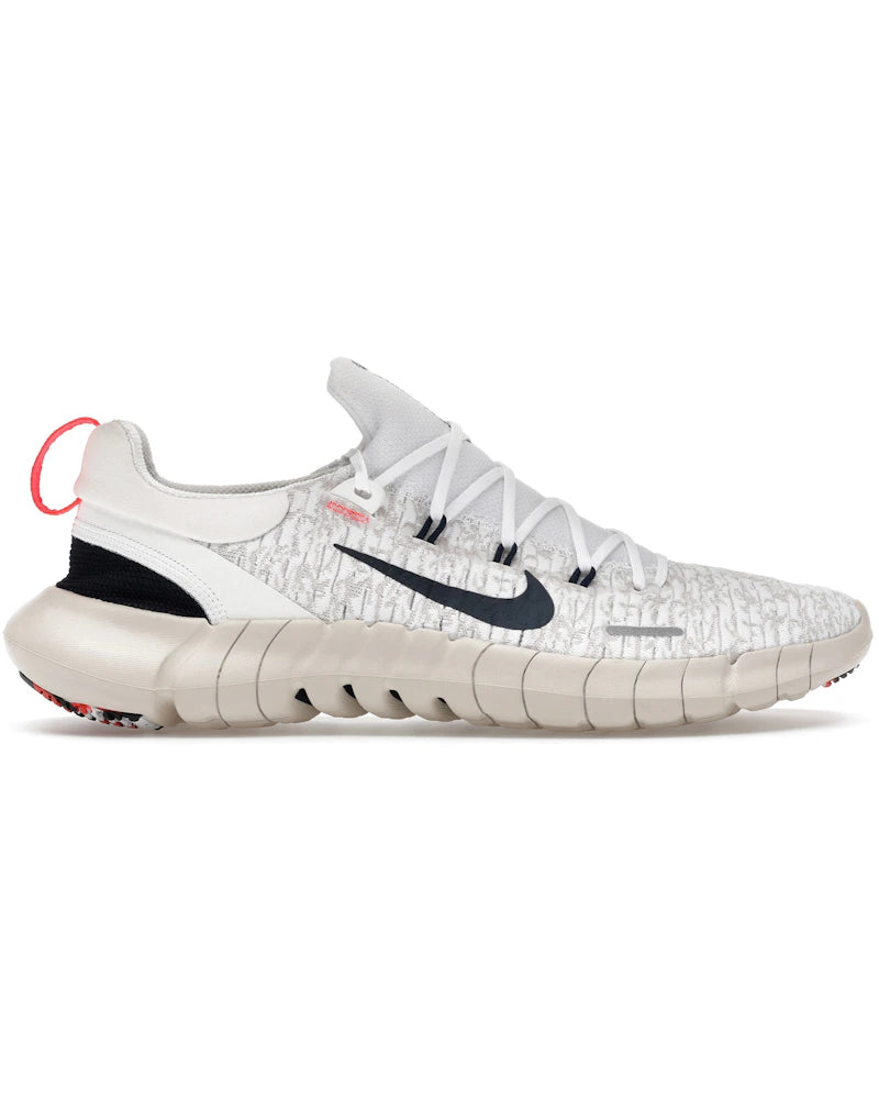Nike Free RN 5.0 Next Nature White Obsidian - visuel officiel StockX