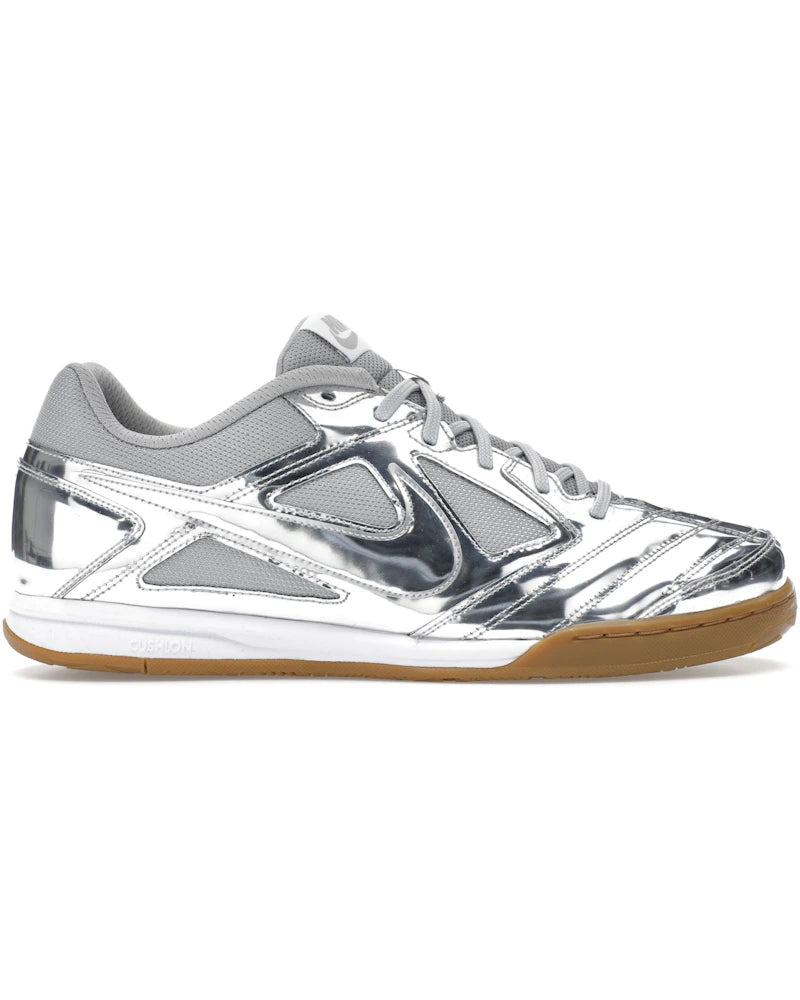 Nike Gato LV8 Metallic Silver White Gum Light Brown - visuel officiel StockX