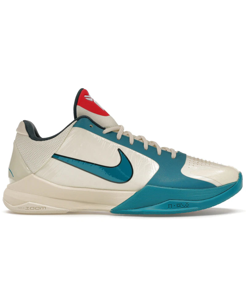 Nike Kobe 5 Protro Caitlin Clark Coconut Milk Spruce - visuel officiel StockX