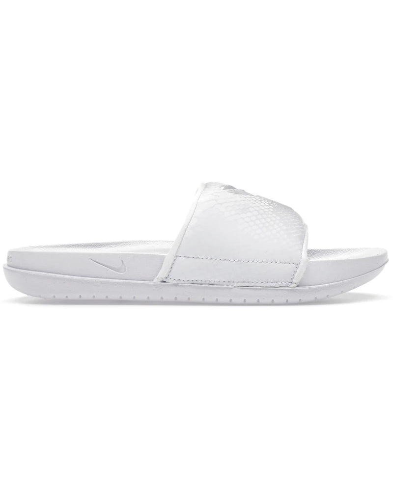Nike Kobe Offcourt Slide Triple White - visuel officiel StockX