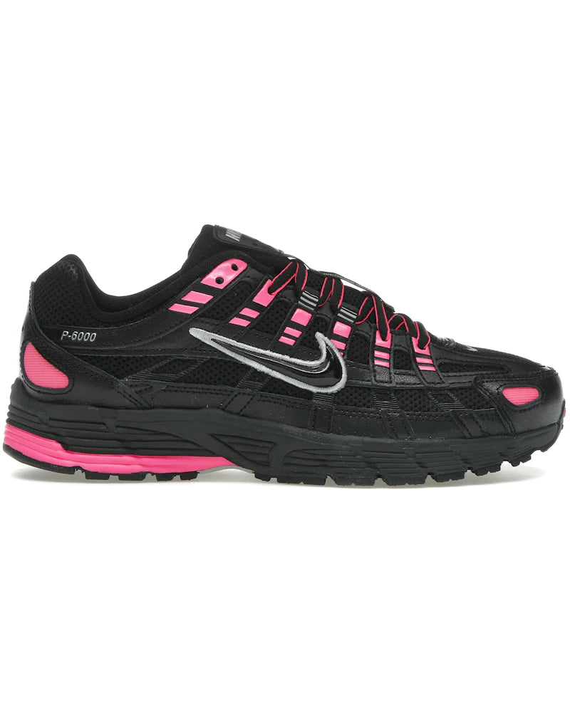 Nike P-6000 Pink Blast Metallic Silver Black - visuel officiel StockX