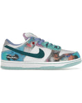 Nike SB Dunk Low Futura Laboratories Bleached Aqua - visuel officiel StockX