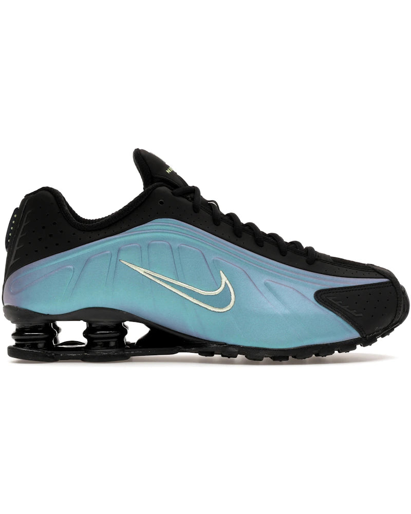 Nike Shox R4 Sapphire Light Liquid Lime - visuel officiel StockX