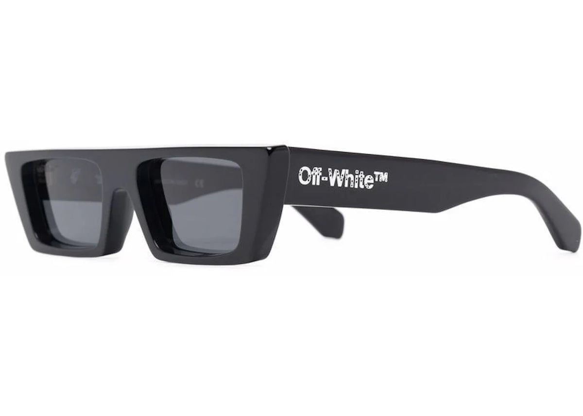 OFF-WHITE Marfa Rectangular Frame Sunglasses Black/Dark Grey/White (OERI010Y21PLA0011007) – OFF-WHITE – THE LAB CONCEPT CLUB…