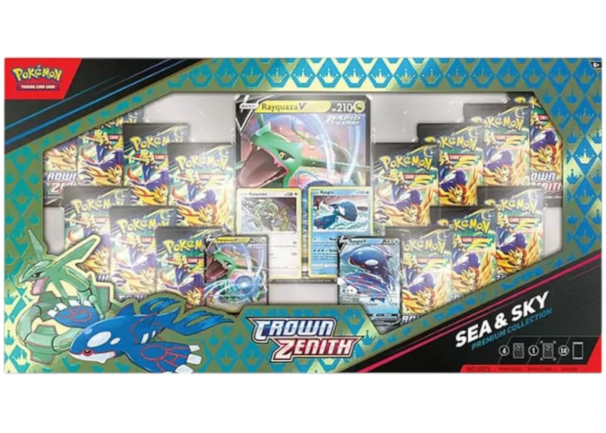 Pokémon Crown Zenith Sea & Sky Premium Collection – Pokemon – THE LAB CONCEPT CLUB Bienne