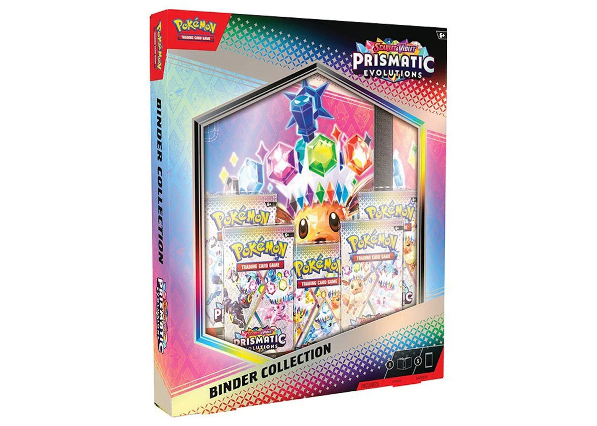 Pokémon Scarlet & Violet Prismatic Evolutions Binder Collection – Pokemon – THE LAB CONCEPT CLUB Bienne