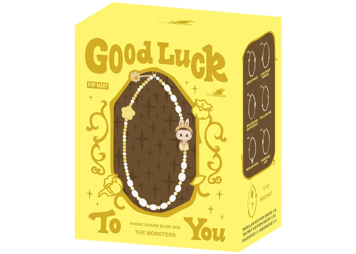 Pop Mart Labubu The Monsters Good Luck to You Phone Charm Single Blind Box – Pop Mart – THE LAB CONCEPT CLUB Bienne