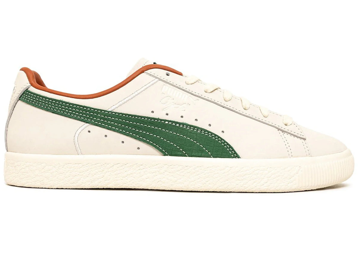 Puma Clyde FG Pristine White Vine Green – Puma – THE LAB CONCEPT CLUB Bienne