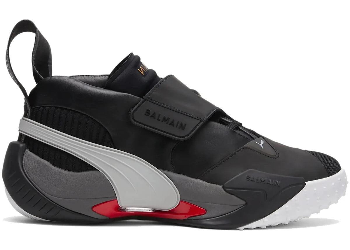 Puma x Balmain Court Black High Risk Red – Puma – THE LAB CONCEPT CLUB Bienne