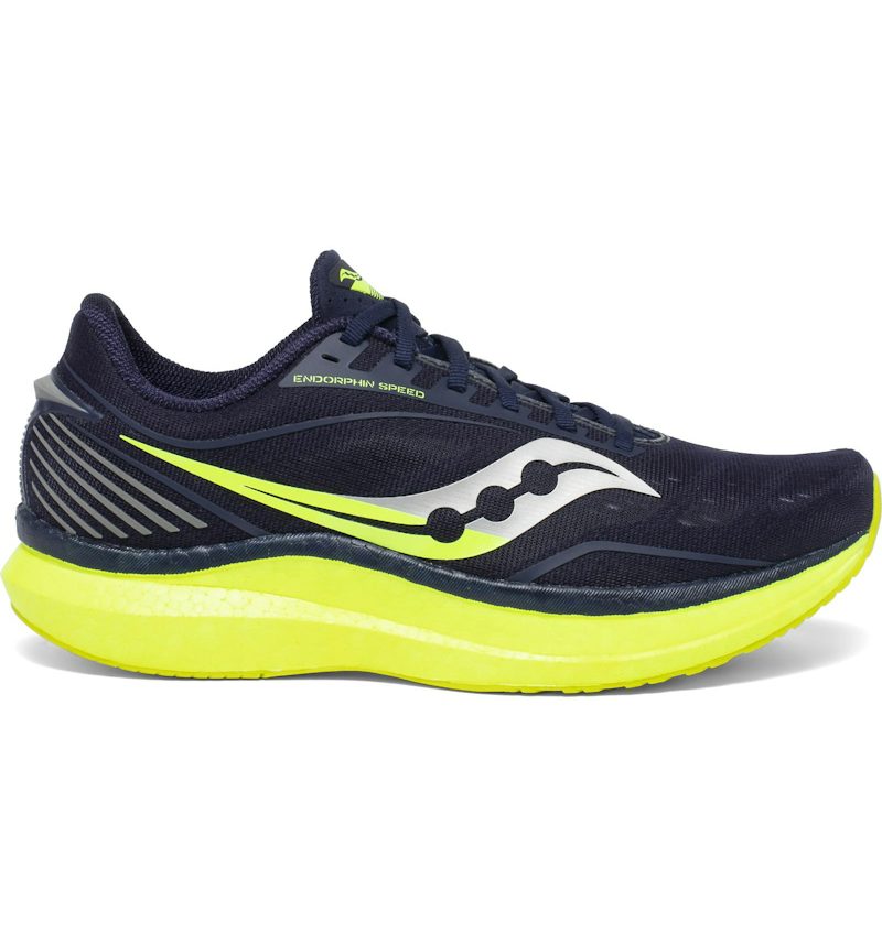 Saucony Endorphin Speed Navy Citron – Saucony – THE LAB CONCEPT CLUB Bienne