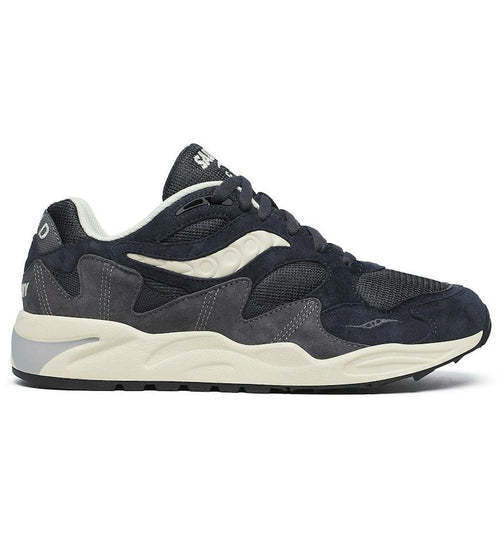 Saucony Grid Shadow 2 Essential Navy Cream – Saucony – THE LAB CONCEPT CLUB Bienne