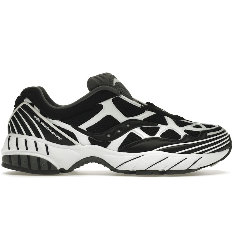 Saucony Grid Web White Mountaineering Black White – Saucony – THE LAB CONCEPT CLUB Bienne