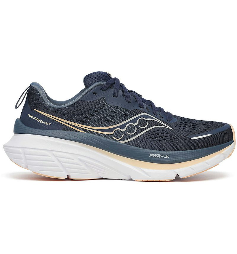 Saucony Guide 18 Navy Apricot (Women's) – Saucony – THE LAB CONCEPT CLUB Bienne